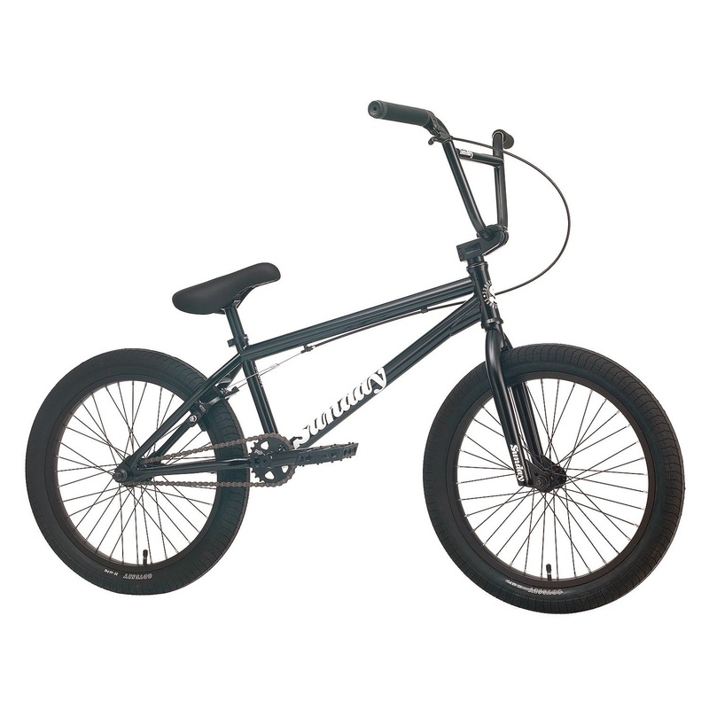 Sunday Scout 20.75″TT BMX Freestyle Bike-Gloss Black