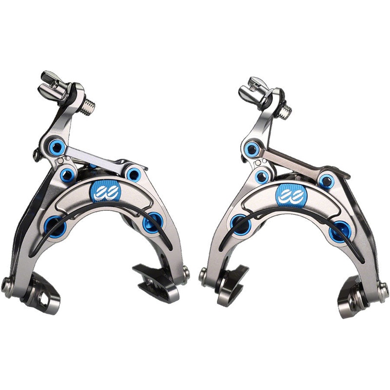 Cane Creek eeBrake Magnum Limited Edition Road Caliper Brake Set – Regular Mount, Gunmetal Gray/Blue