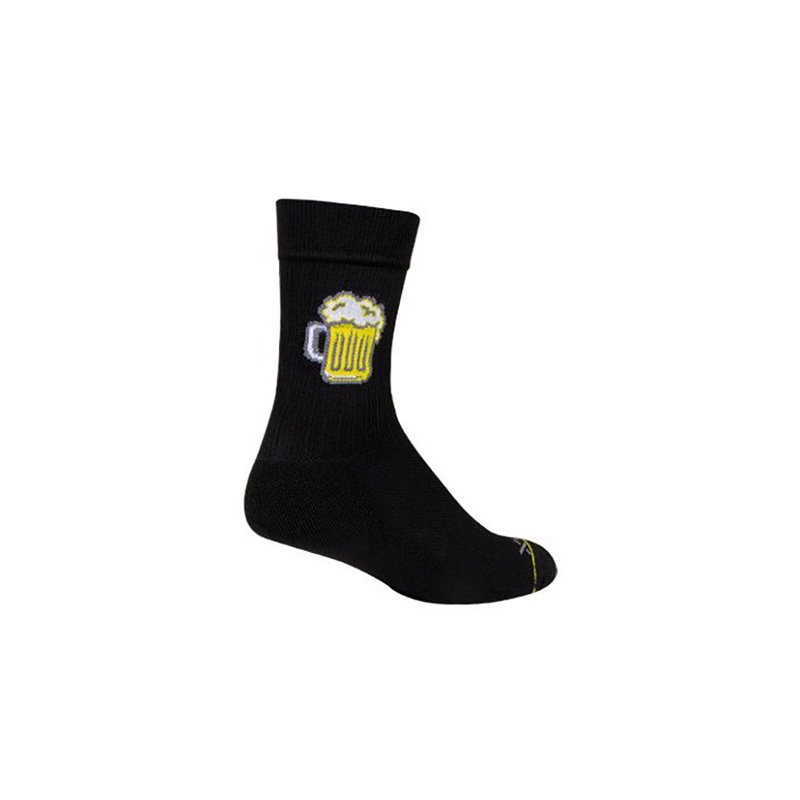 Sockguy SGX Trailhead Brewski 7″ Socks 9-13 Black