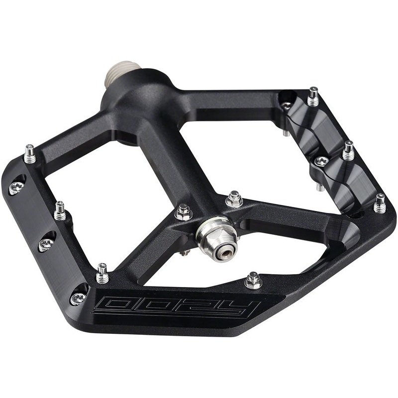 Spank Oozy Pedals – Platform, Aluminum, 9/16″, Black