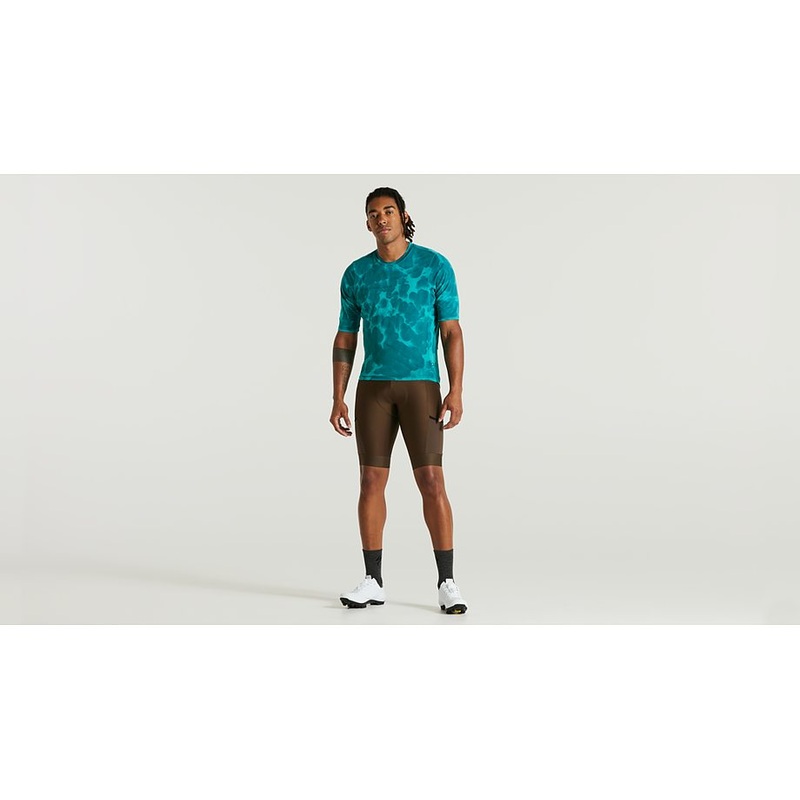adv garment wash jersey ss men tropical teal s