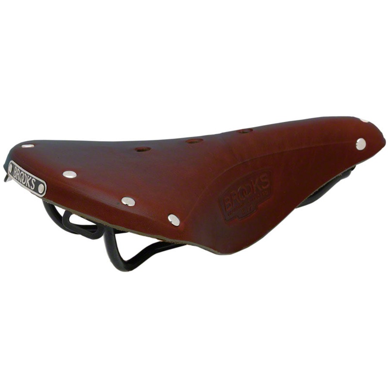 Brooks B17 Standard Saddle – Steel, Antique Brown, Men’s