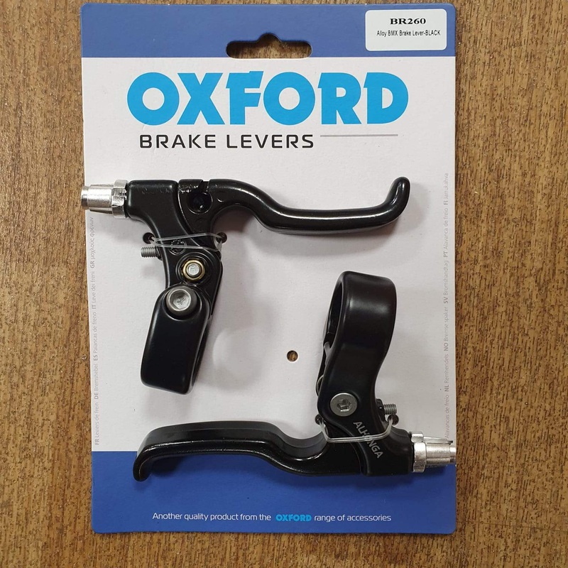 Oxford BR260 BMX Brake Levers Black Pair