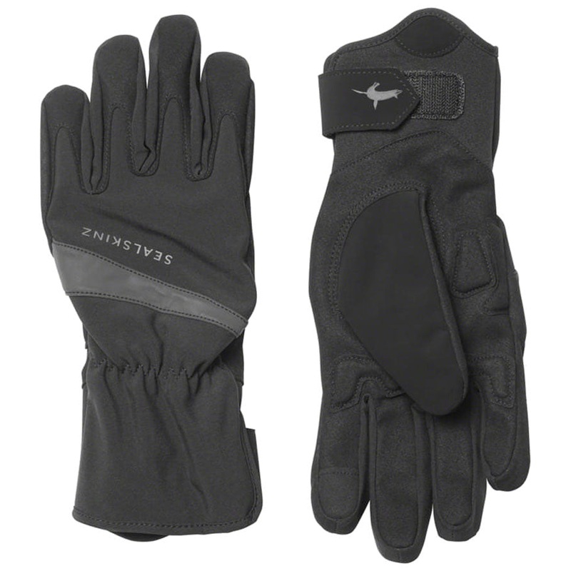 SealSkinz Bodham Waterproof Gloves – Black Full Finger Large