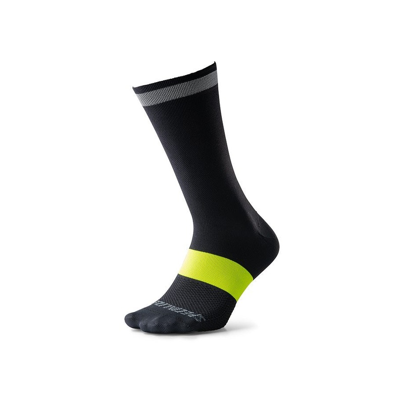 Specialized reflect tall sock black s