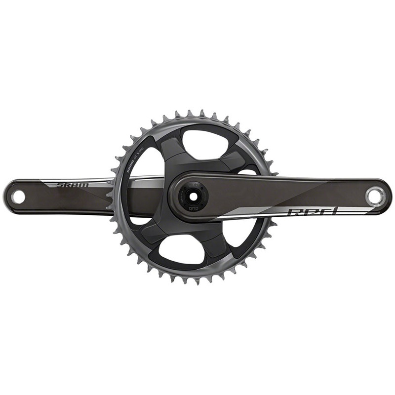 SRAM RED 1 AXS Crankset – 167.5mm 12-Speed 40t 8-Bolt Direct Mount DUB Spindle Interface Natural Carbon D1