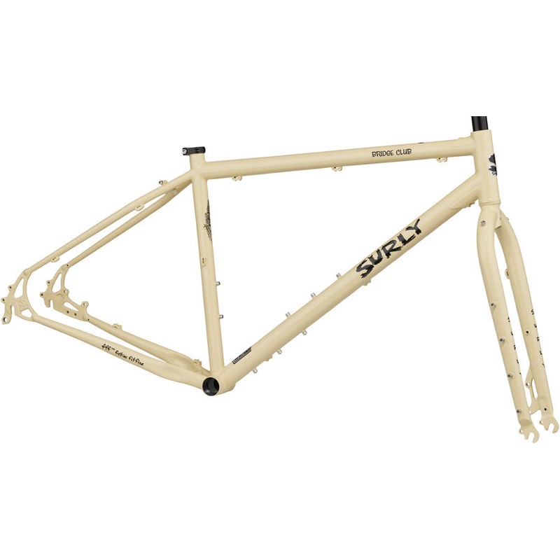 Surly Bridge Club Frameset – 27.5″/700c Steel Whipped Butter Medium