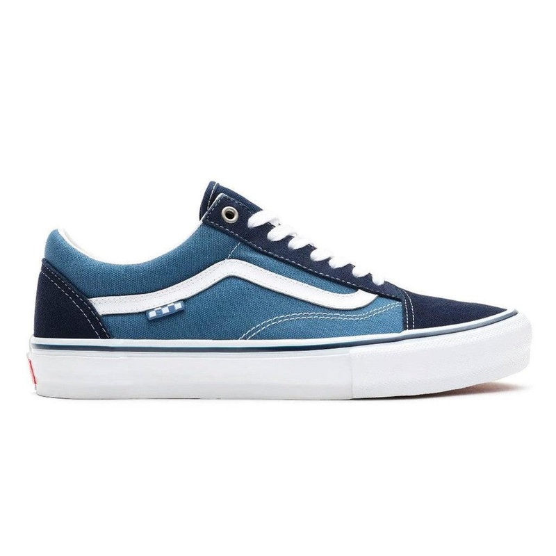 Vans Skate Old Skool Pro Shoes – Navy/White
