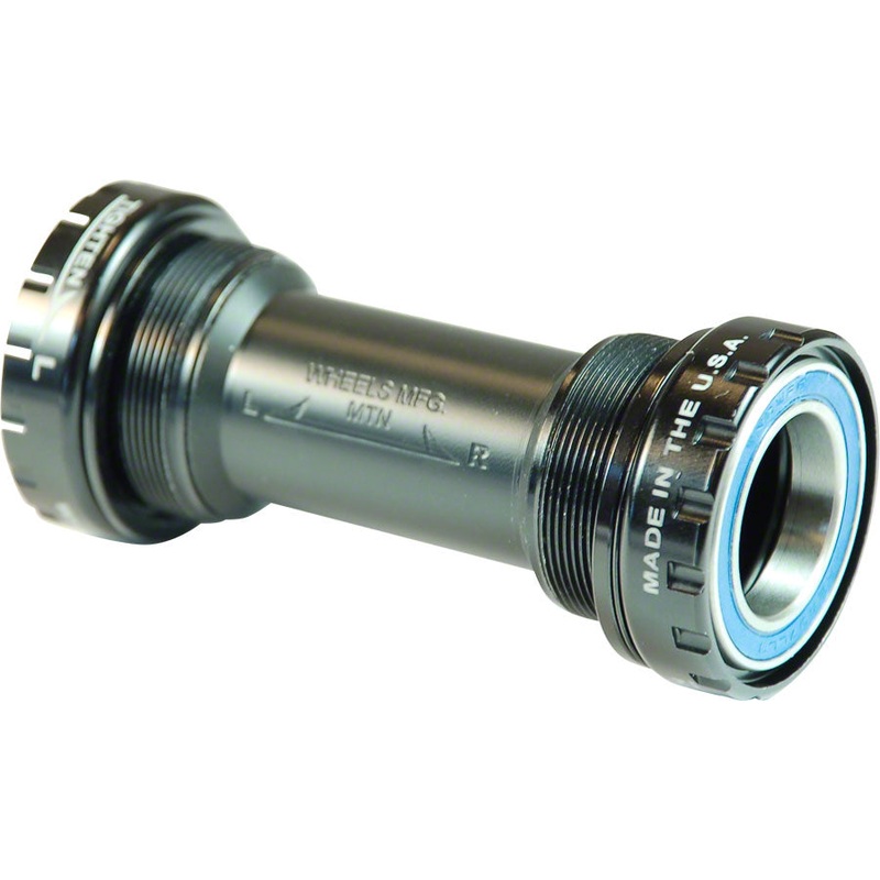 Wheels Manufacturing BSA Bottom Bracket – SRAM MTB, ABEC-3 Bearings, Black Cups