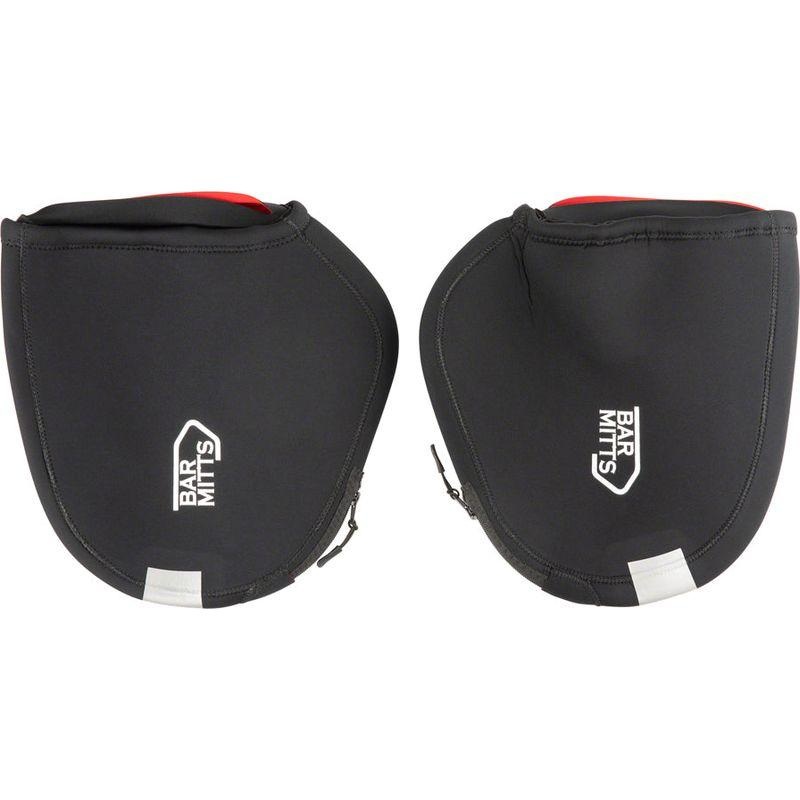 Bar Mitts Dual Position Extreme Road Pogie Handlebar Mittens – Externally Routed Older Shimano Black