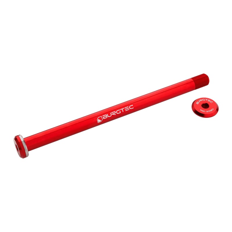 Burgtec Santa Cruz V10 182mm Rear Axle – Race Red