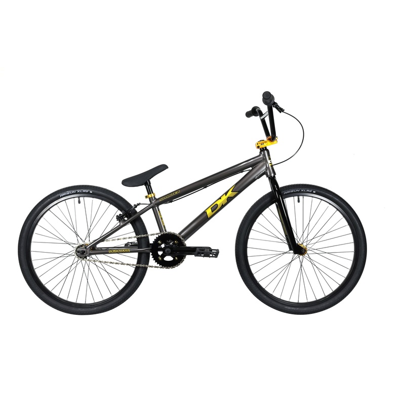DK Sprinter Pro 24 BMX Bike-Charcoal/Gold