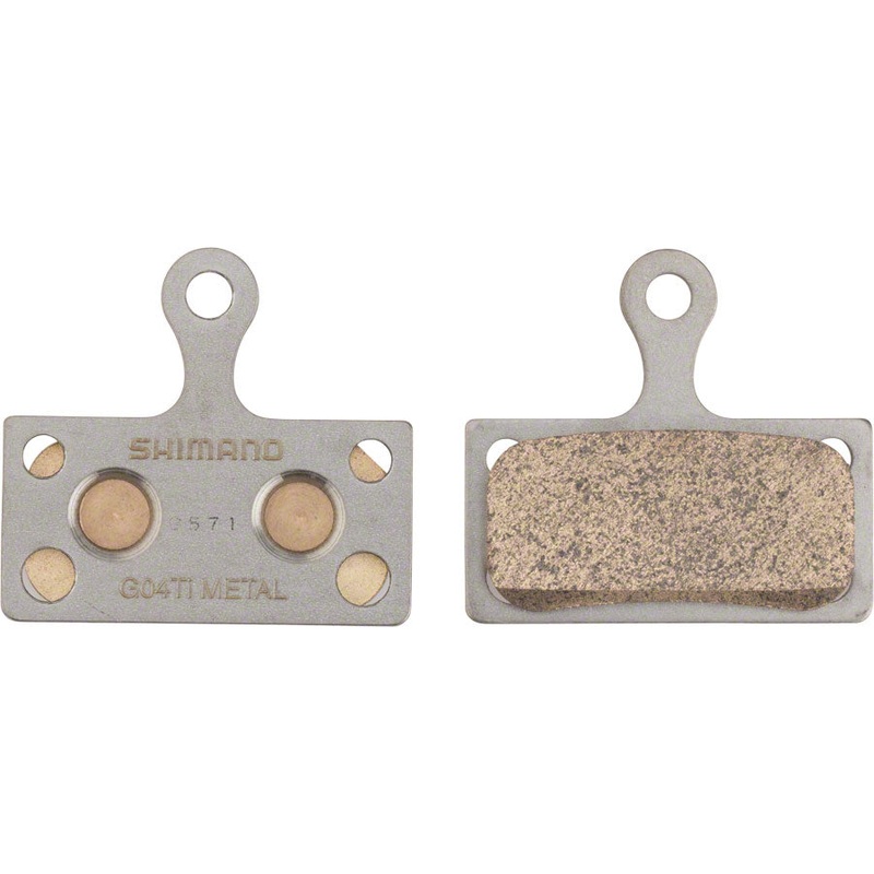 Shimano G04Ti Disc Brake Pads Spring – Metal Compound Titanium Back Plate One Pair
