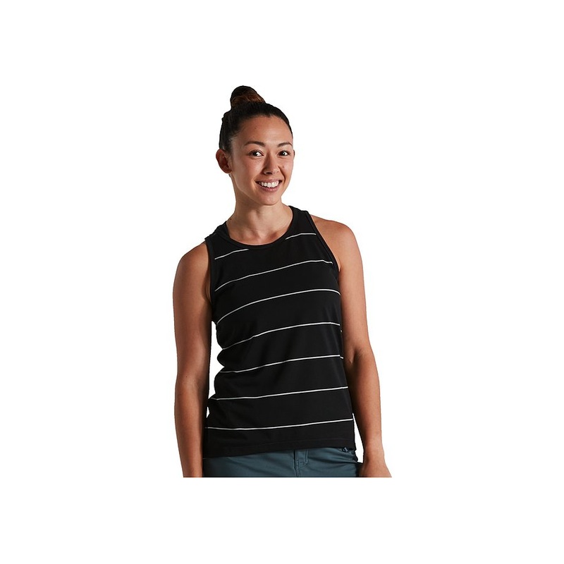 Specialized trail stripe tank wmn black l