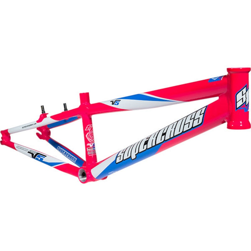 Supercross Envy V5 BMX Race Frame-Neon Pink