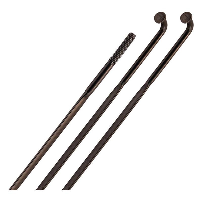Zipp, CX-Ray Black J-Bend TCS, Spokes, CX-Ray J-Bend, Black, Length: 248, 3pcs