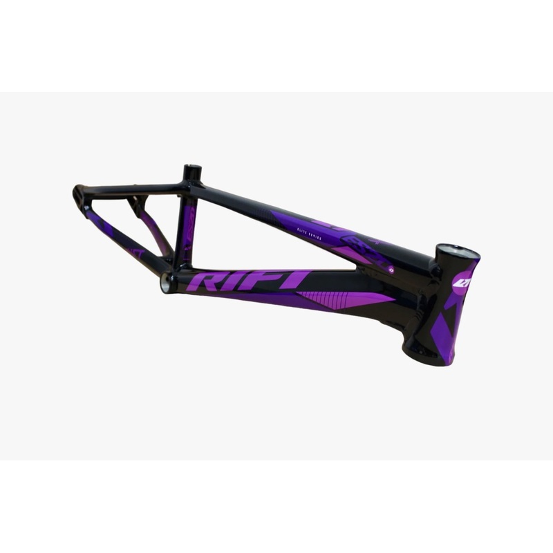 RIFT ES20D Frame – Gloss Black w/ Purple Decals