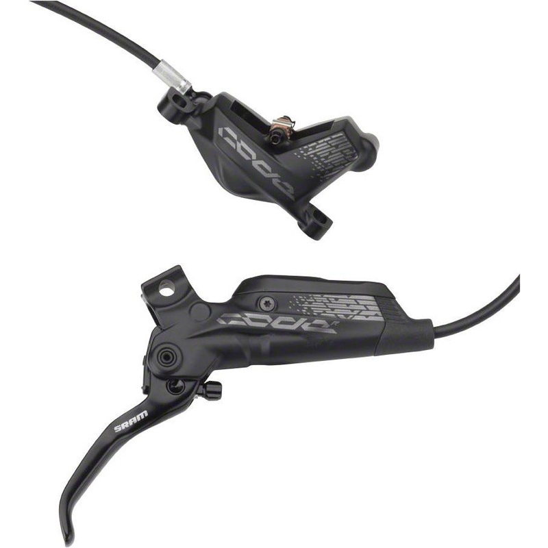 SRAM Code R Disc Brake and Lever – Front or Rear, Hydraulic, Post Mount, Black, A1