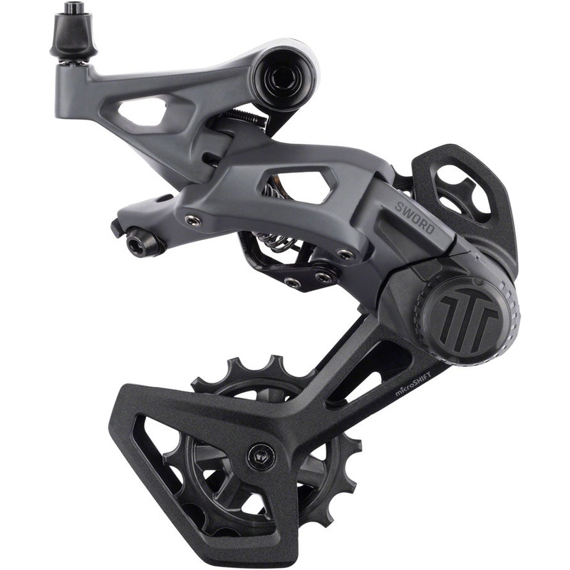 Sword Rear Derailleur – 10-Speed Medium Cage Compatible Sword 1x Gray