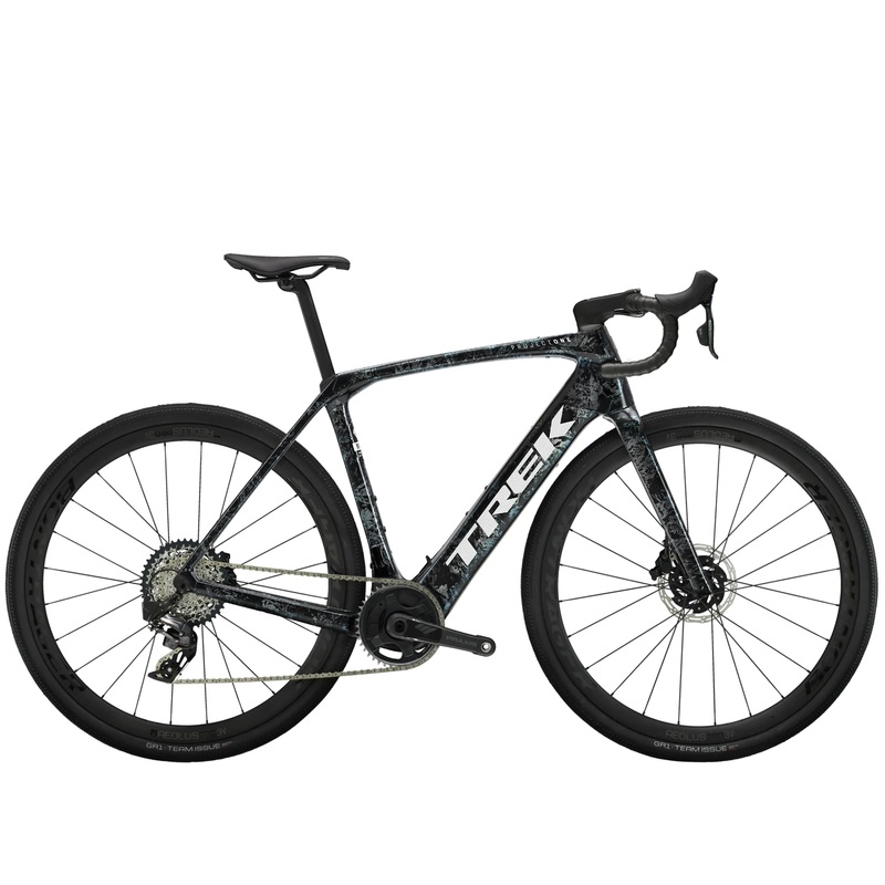 Domane+ SLR 7 AXS US 52 Carbon Smoke/Prismatic Marble