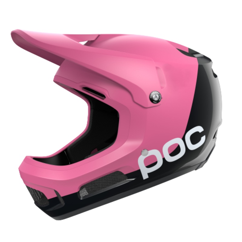 POC Coron Air MIPS Full Face Helmet – Actinium Pink-Uranium Black Matt