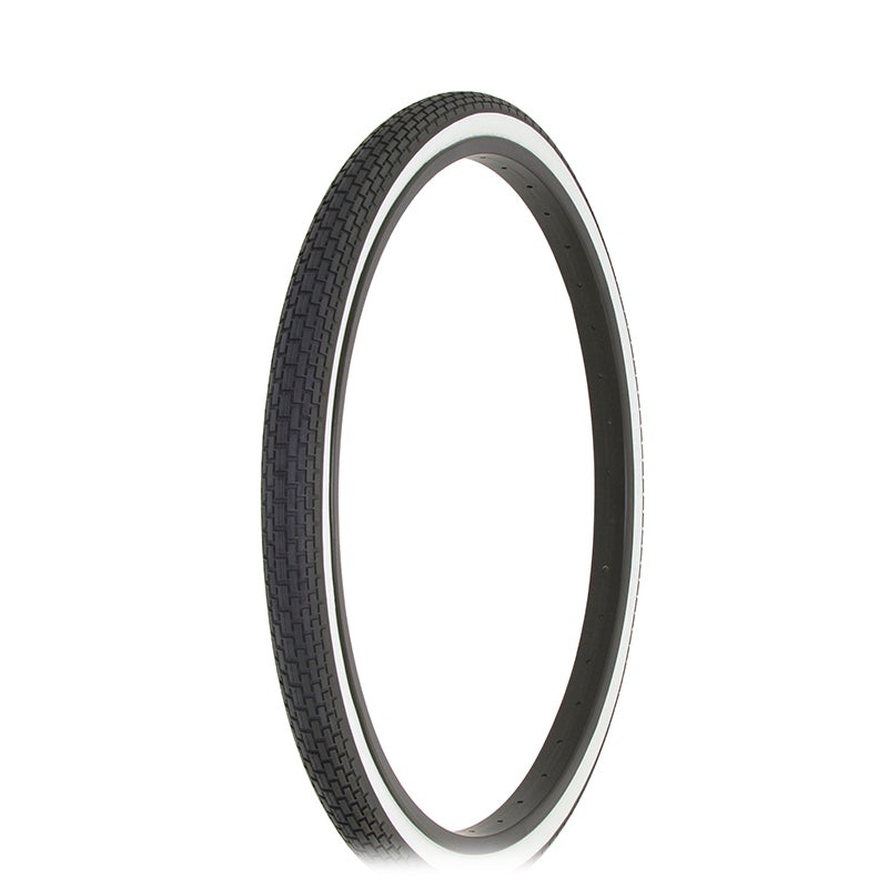 24×1-3/4 Westwind Tread Schwinn S-7 Bicycle Tire – Black w/ Whitewall