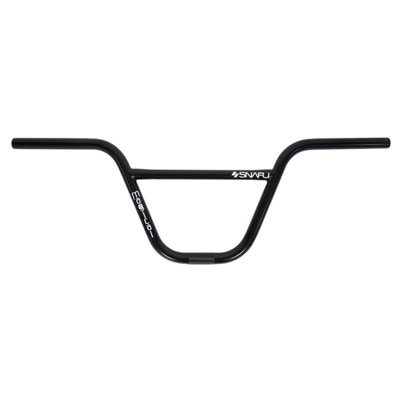 Snafu BMX Magical 2pc Handlebars – 8.6″ tall – Black