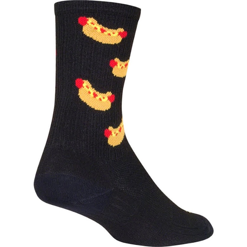 SOCKGUY SGX HOTDOG- 6″