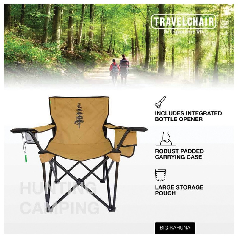 Travel Chair Big Kahuna – Rpve Brn/tree