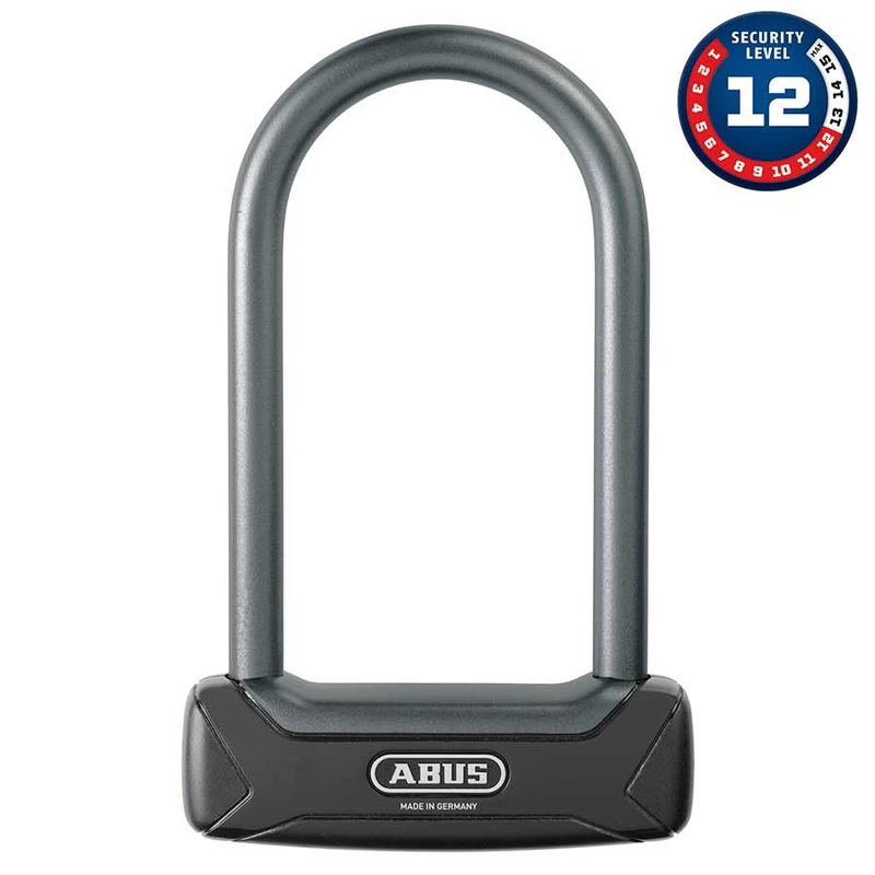 Abus Granit Plus 640 U-Lock Key 12mm 8.30cm x 15.0 cm 3.3x 5.9 Black