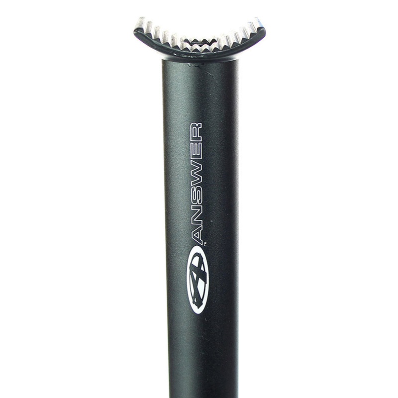 AnswerBMX Alloy Pivotal Seatposts  Lightweight Aluminum, CNC Machined, Drop-Low Design, 26.8mm & 27.2mm for BMX & Mountain Bikes
