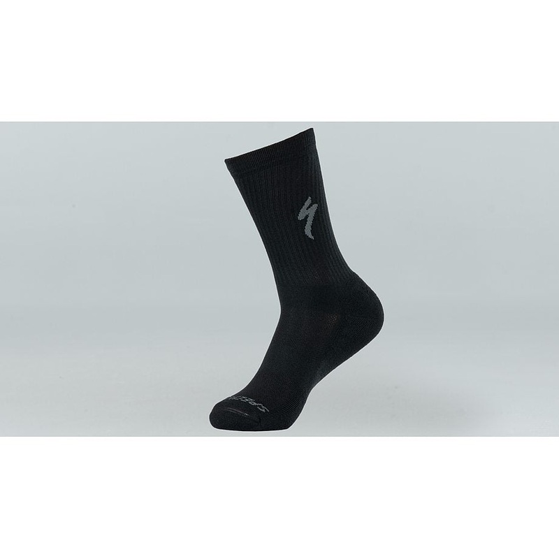 Specialized techno mtb tall sock black m
