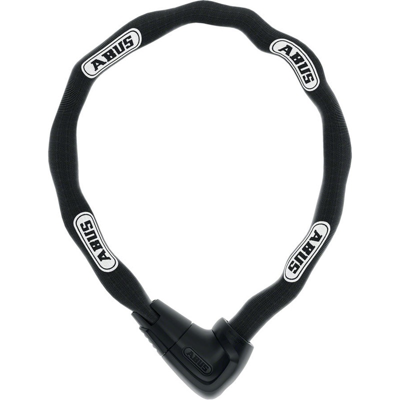 Abus  9808K/110 Steel-O-Chain Key Lock – Black
