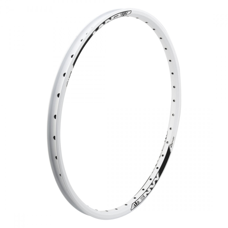 Envy FT Sun Ringle 24in Envy FT White 36 Eyeletted Spoke Holes and Welded Seam