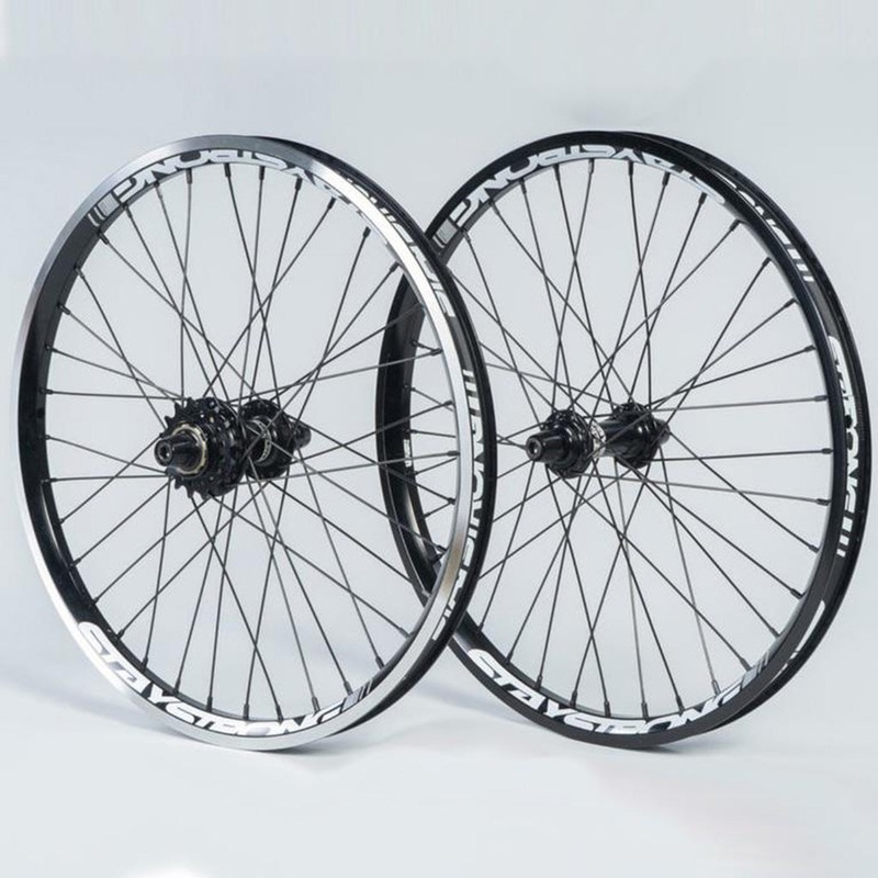 Stay Strong Reactiv Pro BMX Race Wheelset-20×1.75″