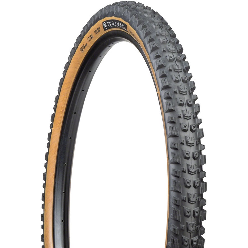 Teravail Warwick Tire – 29 x 2.3 Tubeless Folding Tan Durable Grip Compund