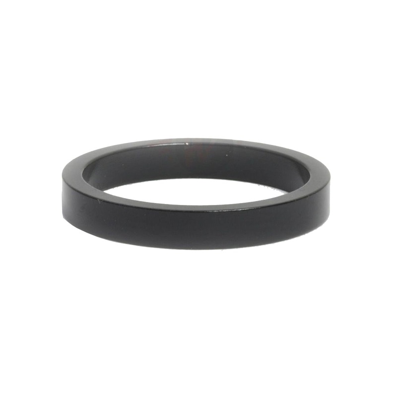CBO Generic Aluminum Headset Spacer – 1.1/8″ x 5mm – Black