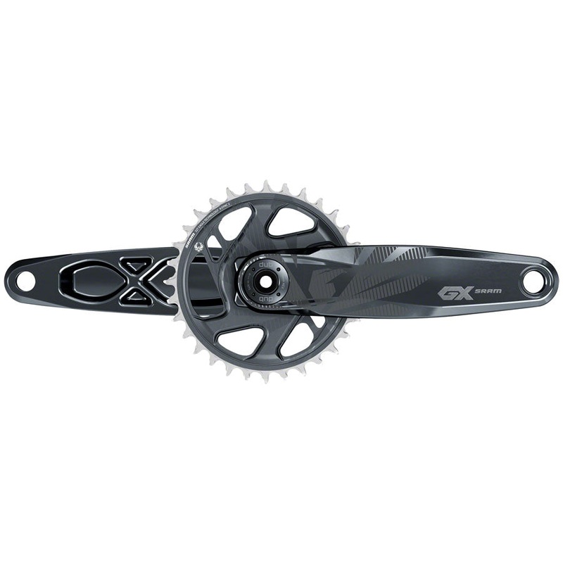 SRAM GX Eagle Fat Bike Crankset – 170mm 12-Speed 30t Direct Mount DUB Spindle Interface For 170mm Rear Spacing Lunar