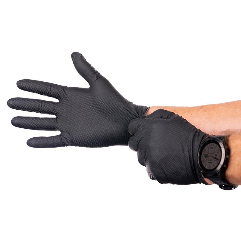 Varia Nitrile Gloves Mechanics Gloves S 100pcs