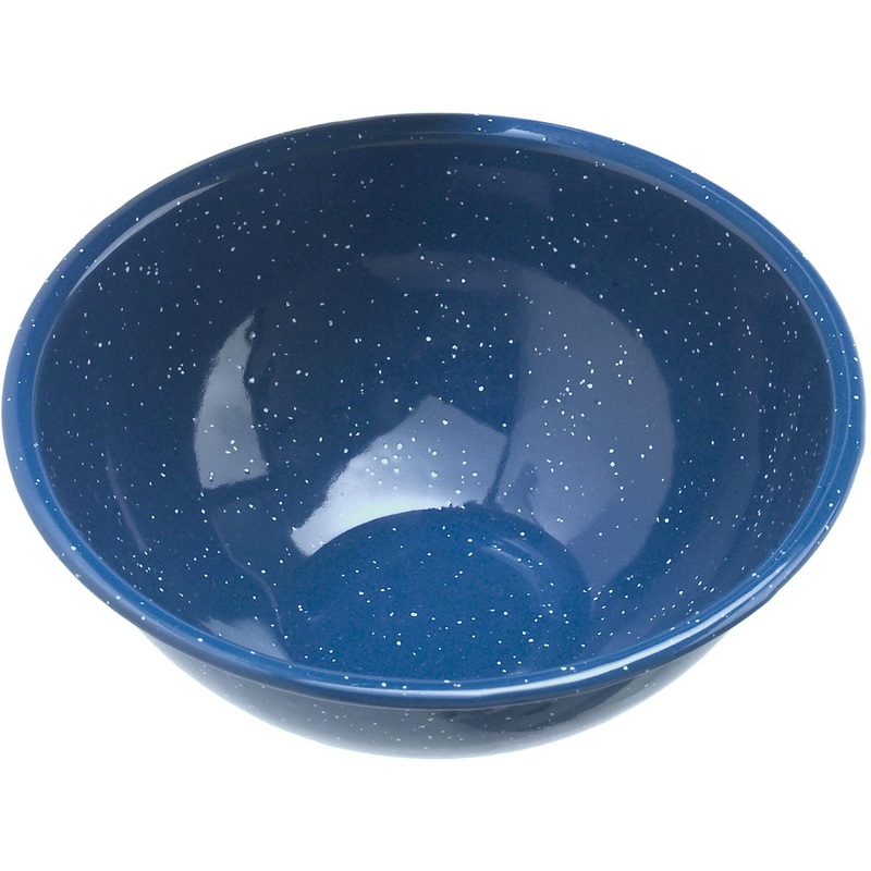 Vintage Charm: GSI Enamelware 6″ Blue Enamel Mixing Bowl – Perfect Addition to Your Tableware Collection