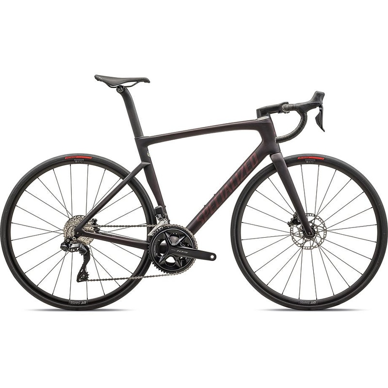 2024 Specialized tarmac sl7 comp bike satin red tint over carbon / red sky 49