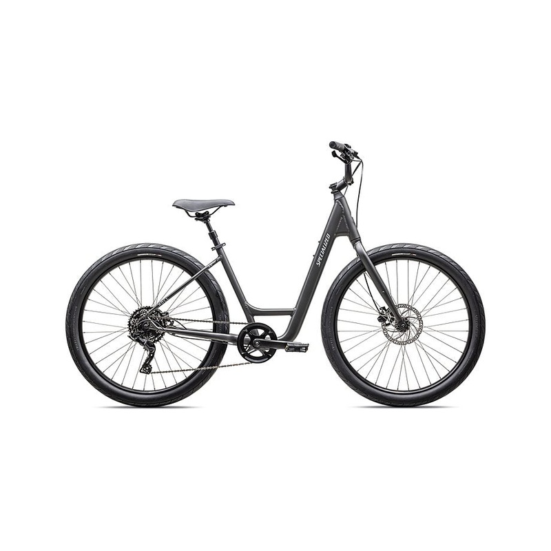 2025 Specialized roll 3.0 low entry bike satin smoke / satin morning mist reflective m