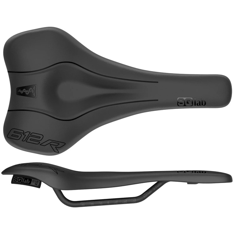 Bike Saddle SQlab 612 Ergowave S-Tube Rail 120* , Blk