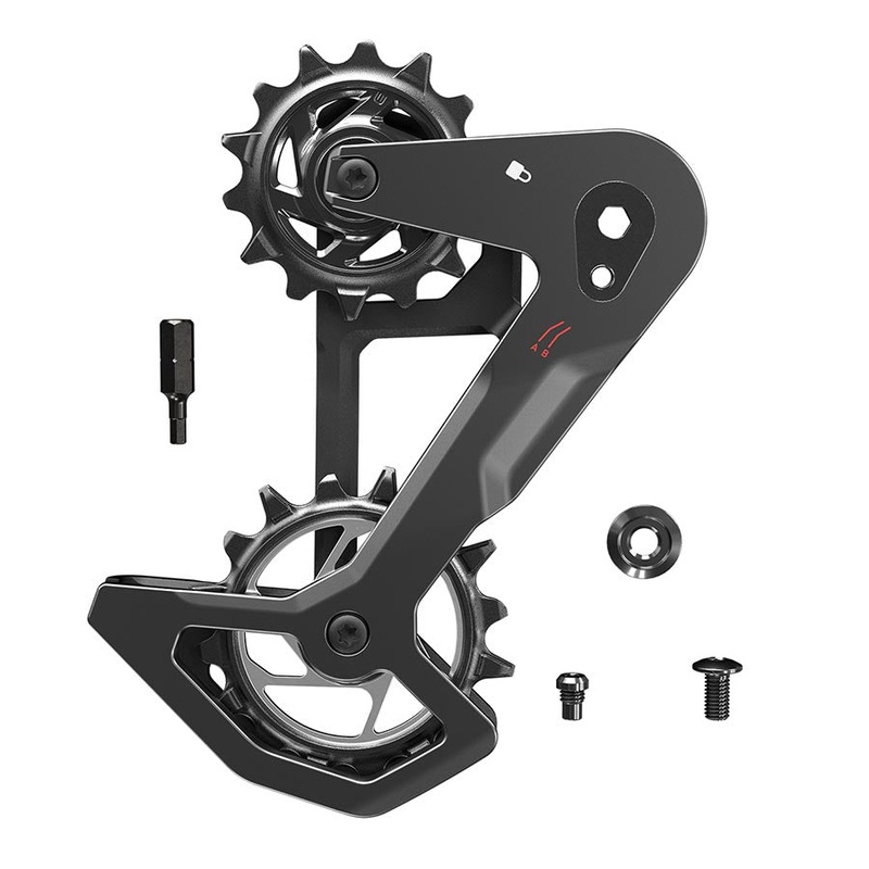 SRAM Eagle T-Type AXS Rear Derailleur Cage Kit – Compatible all Eagle T-Type Rear Derailleurs Carbon Cage