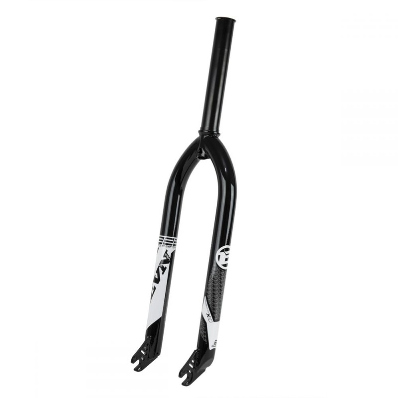 24″ x 10mm Elevn V2 LT BMX Cruiser Race Fork – 1-1/8″ Threadless – Black/White