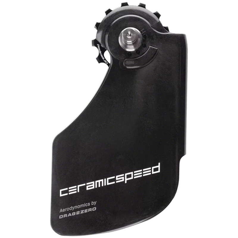 CeramicSpeed OSPW Pulley Wheel Aero System Shimano 9100/9150 8000 SS/8050 SS – Coated Races Alloy Pulley Carbon Cage BLK