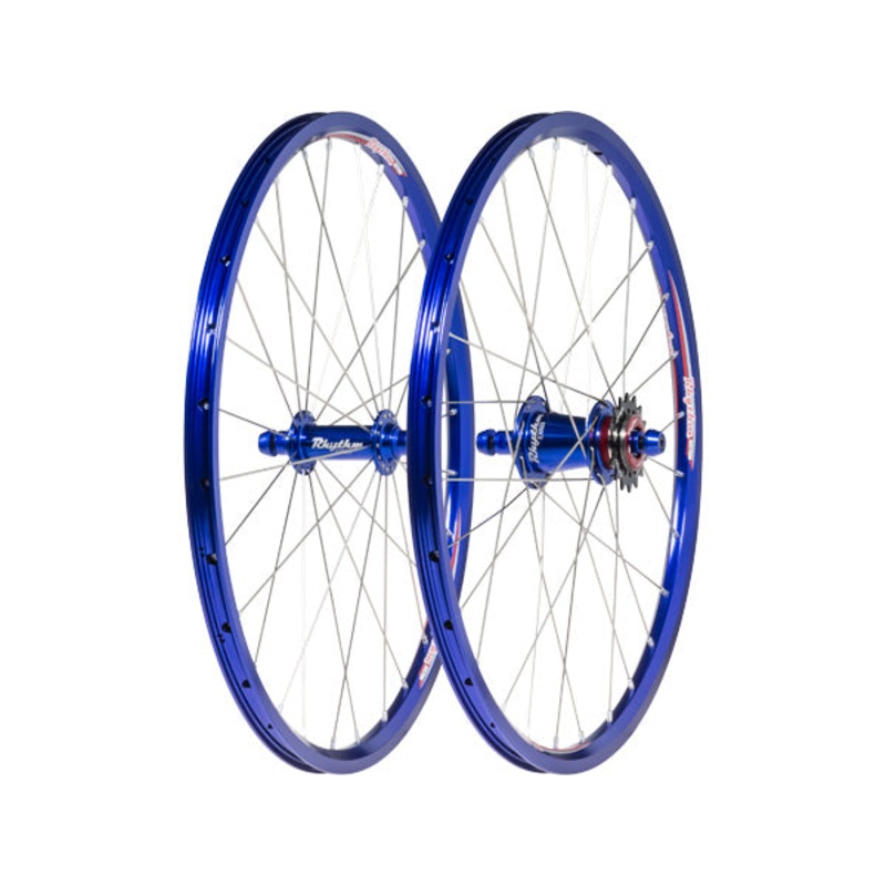 Crupi Rhythm Section Cassette Expert BMX Race Wheelset-20×1 3/8″