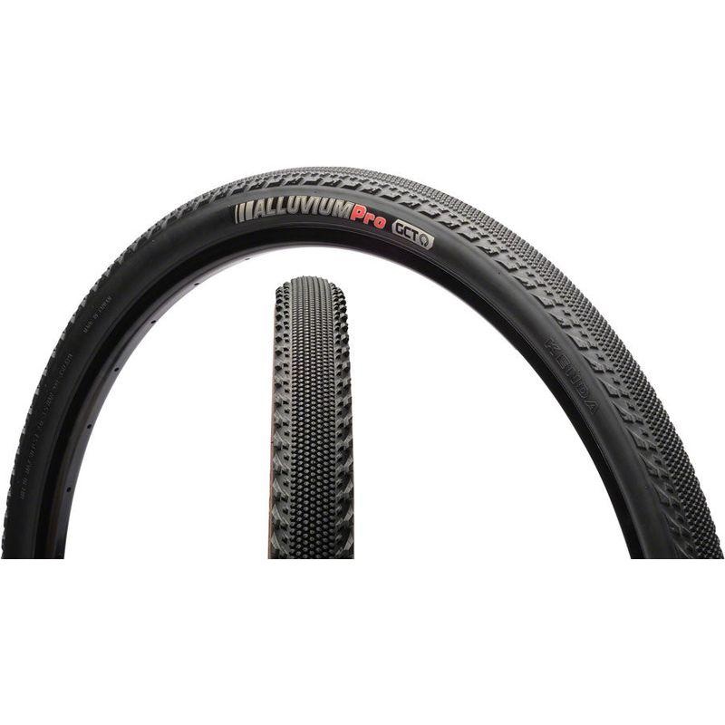 Kenda Alluvium Tire – 700 x 40 Tubeless Folding 120tpi Black