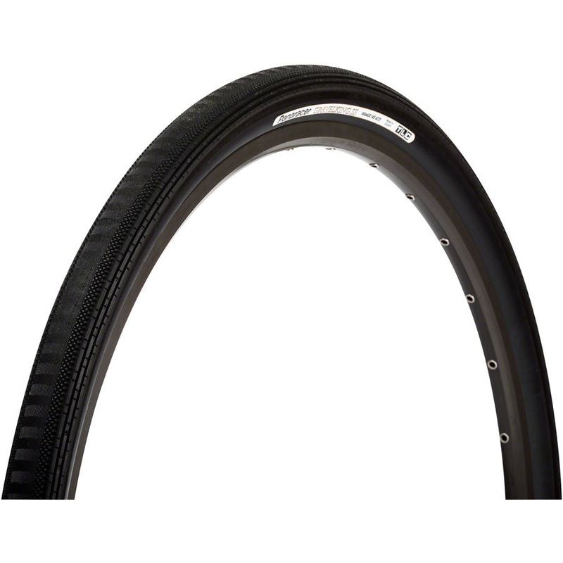 Panaracer GravelKing SS Plus Tire – 700 x 43 Tubeless Folding BLK ProTite Protection
