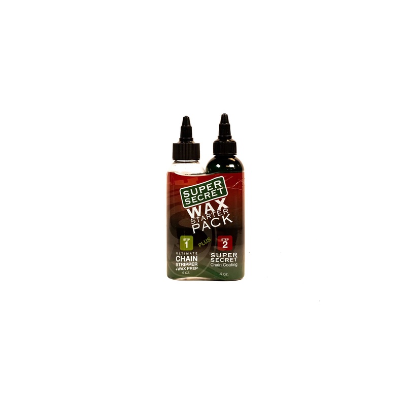 Silca Super Secret Wax Starter Pack – Ultimate Chain Stripper & Wax Prep 4oz + Super Secret Chain Coating 4oz